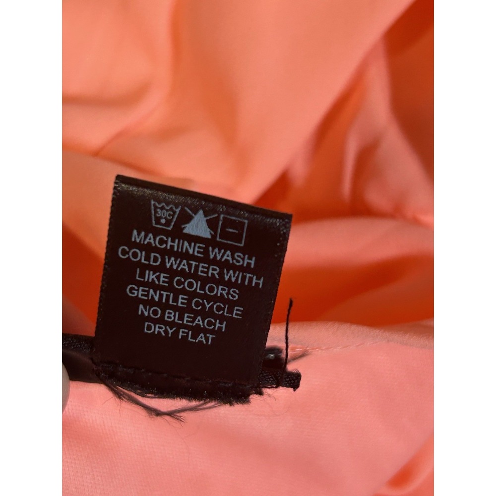 Rue 21 Neon Coral Dress Women's XL - Picture 8 of 8